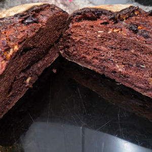 🍫✨Chocolate Chocolate Chip Almond Sourdough Loaf (Made with Coco Devine)