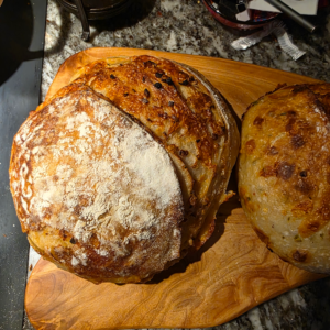 🌿🧀 Rosemary Parmesan Sourdough Loaf