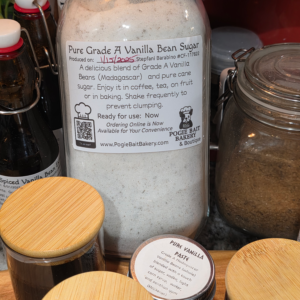 Pure Vanilla Bean Sugar 4oz Jar